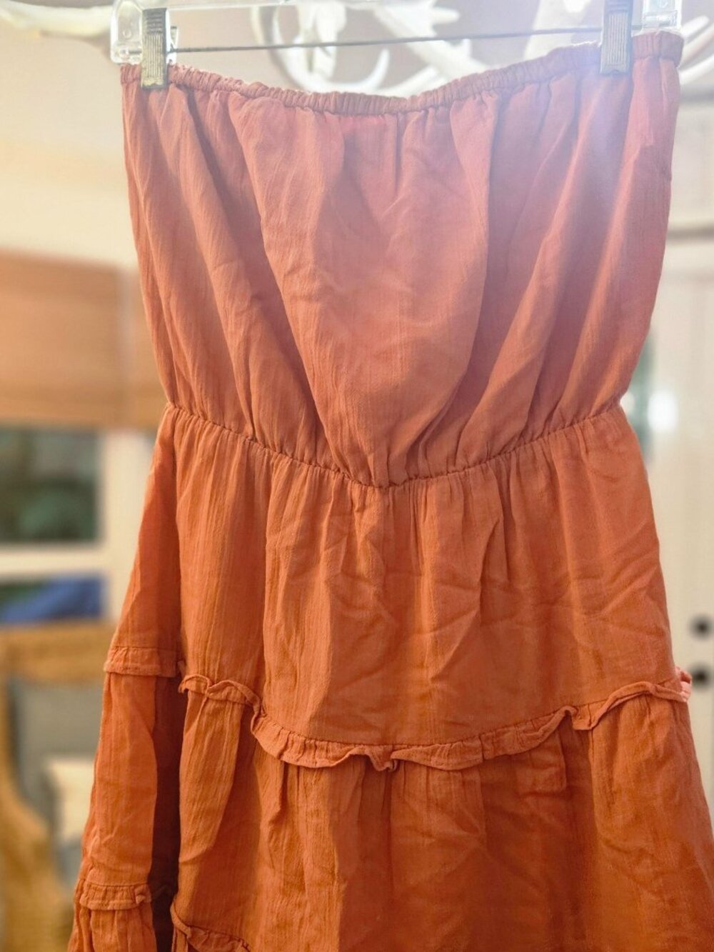 EXPRESS BANDEAU MINI DRESS